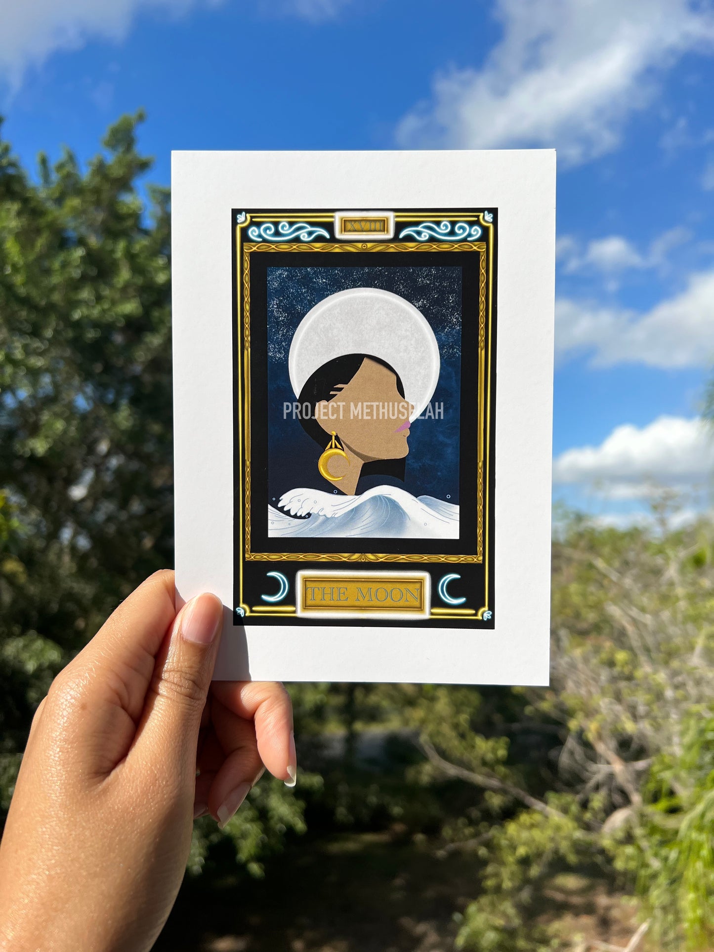 The Moon Tarot Print