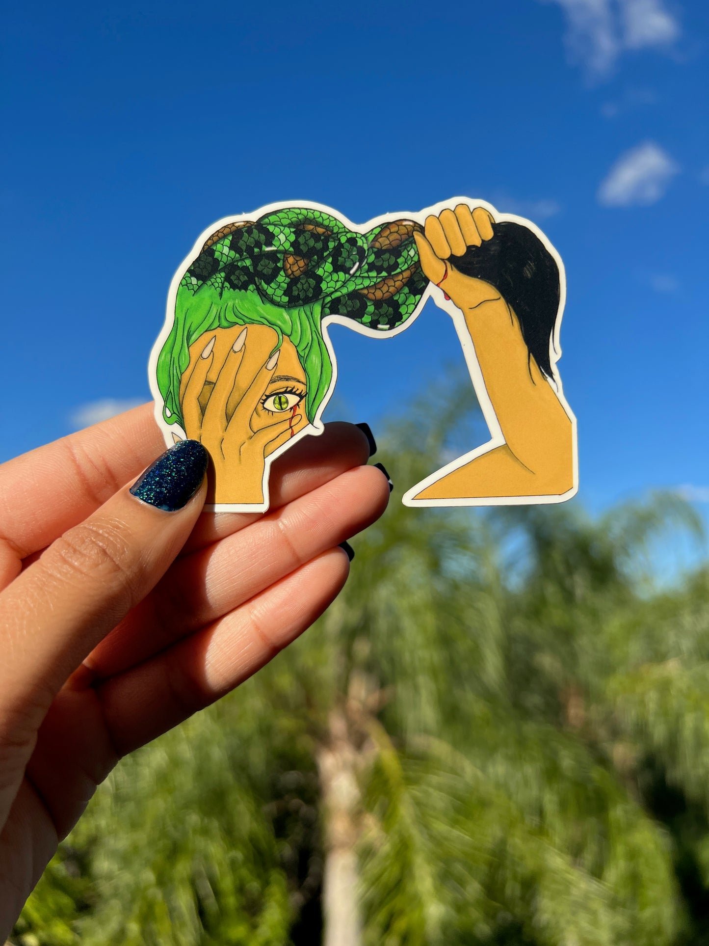 Medusa Sticker