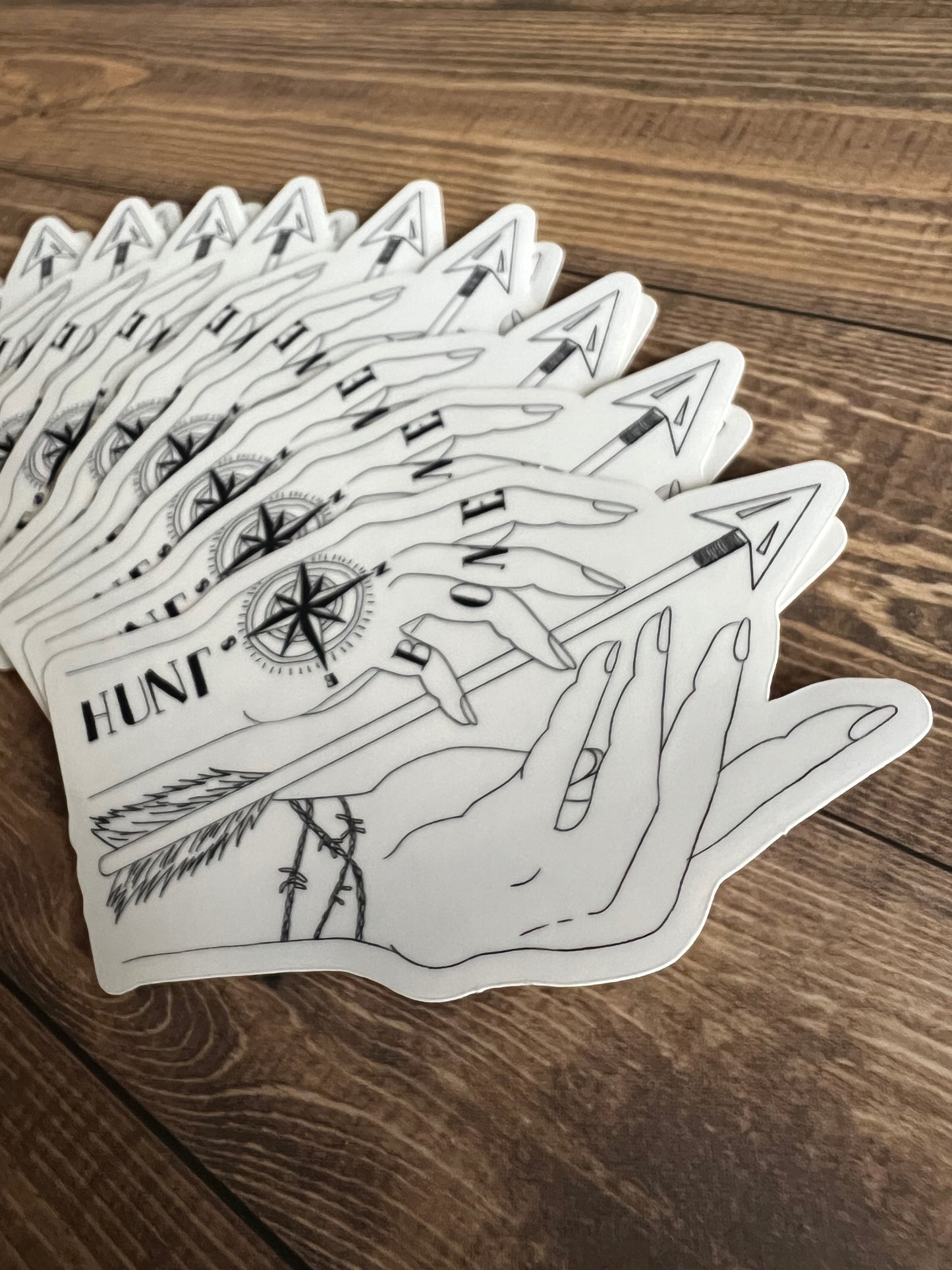 Hands of the Hunt Sticker