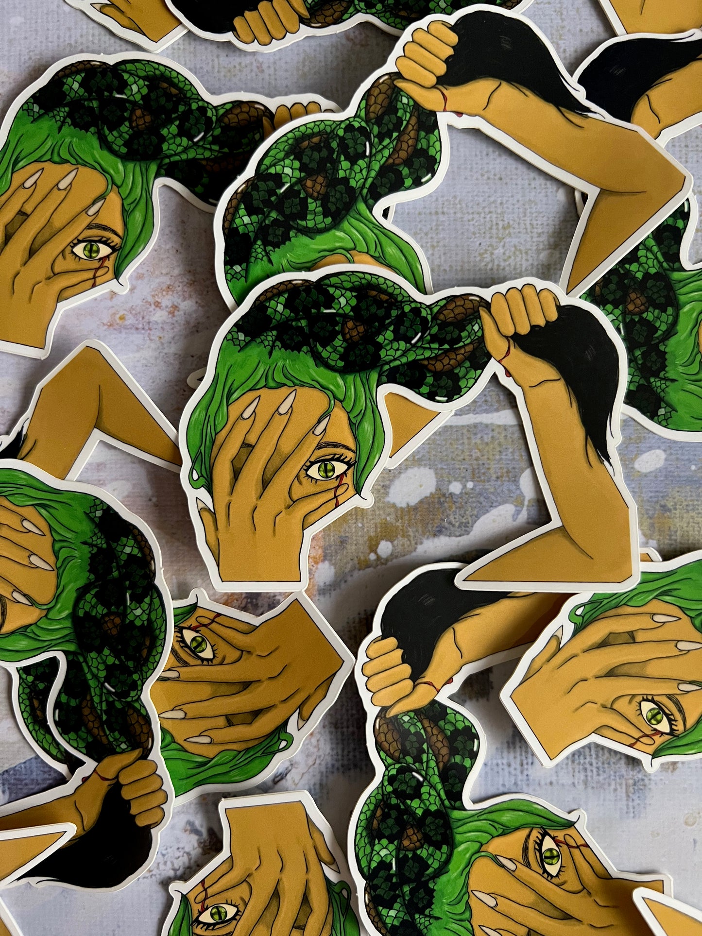 Medusa Sticker