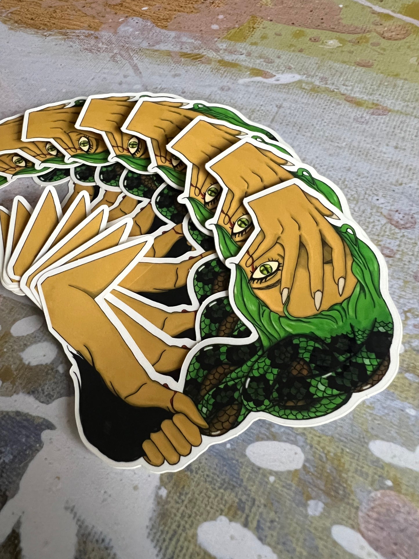 Medusa Sticker