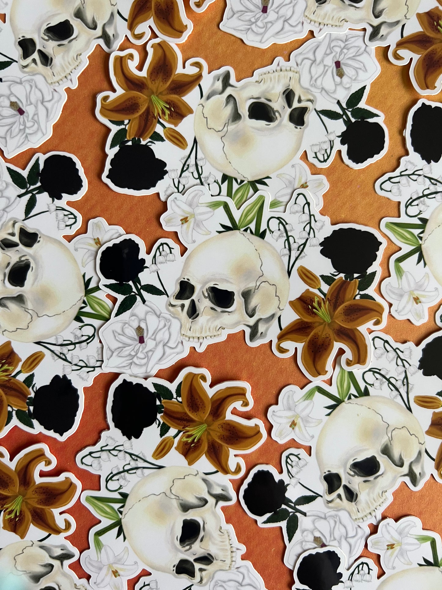 Bones and Beauty Sticker