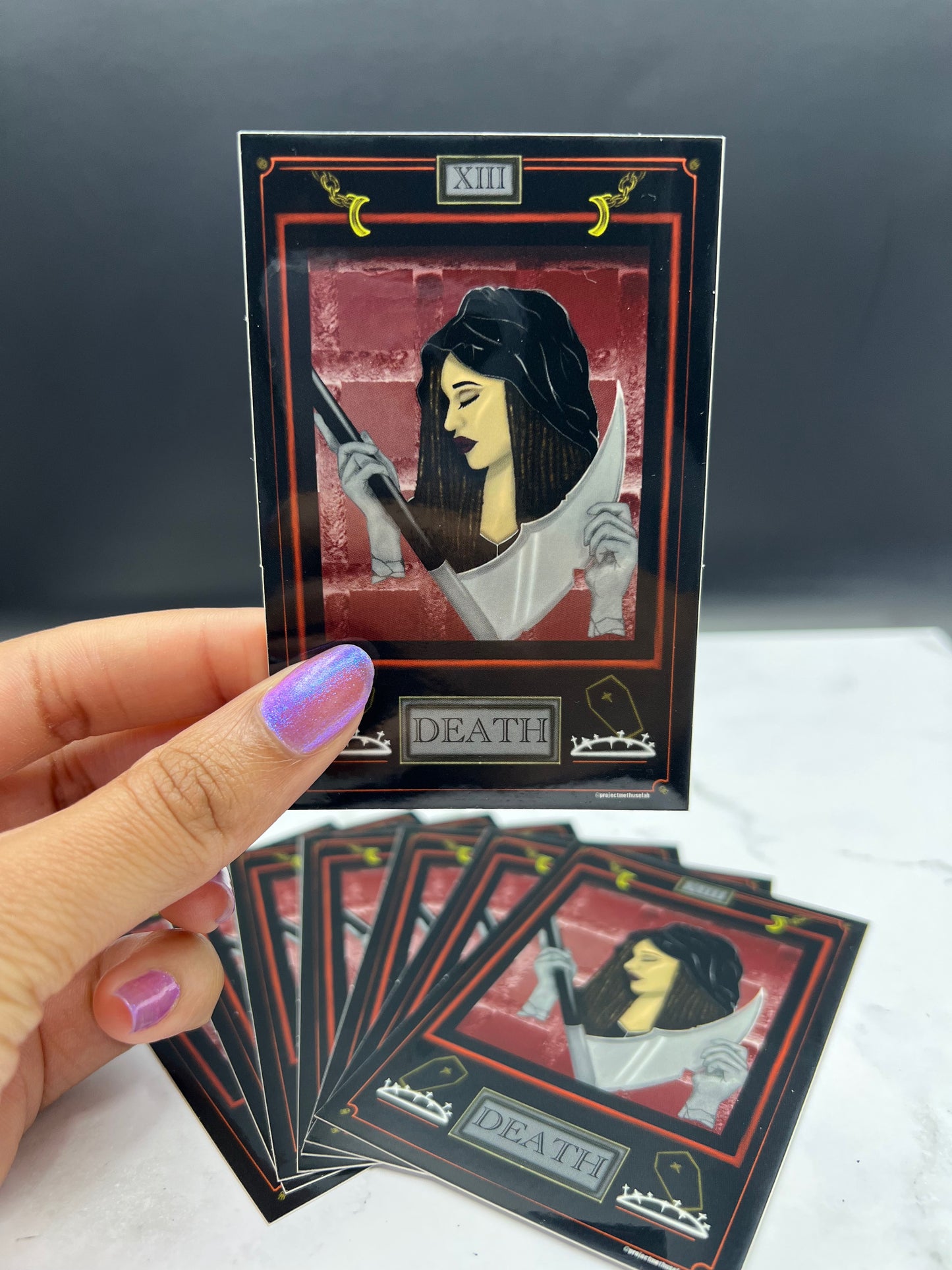 Death Tarot Sticker